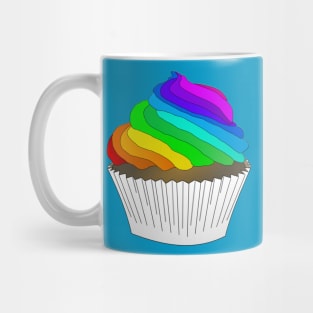 Rainbow Cupcake Mug